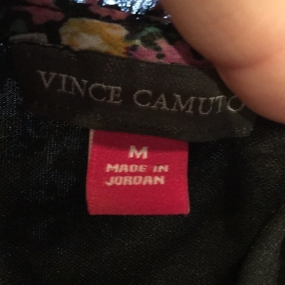 Vince Camuto Multi-Layer Chiffon floral print Boho Dress - NWT Sz Medium - Picture 5 of 8